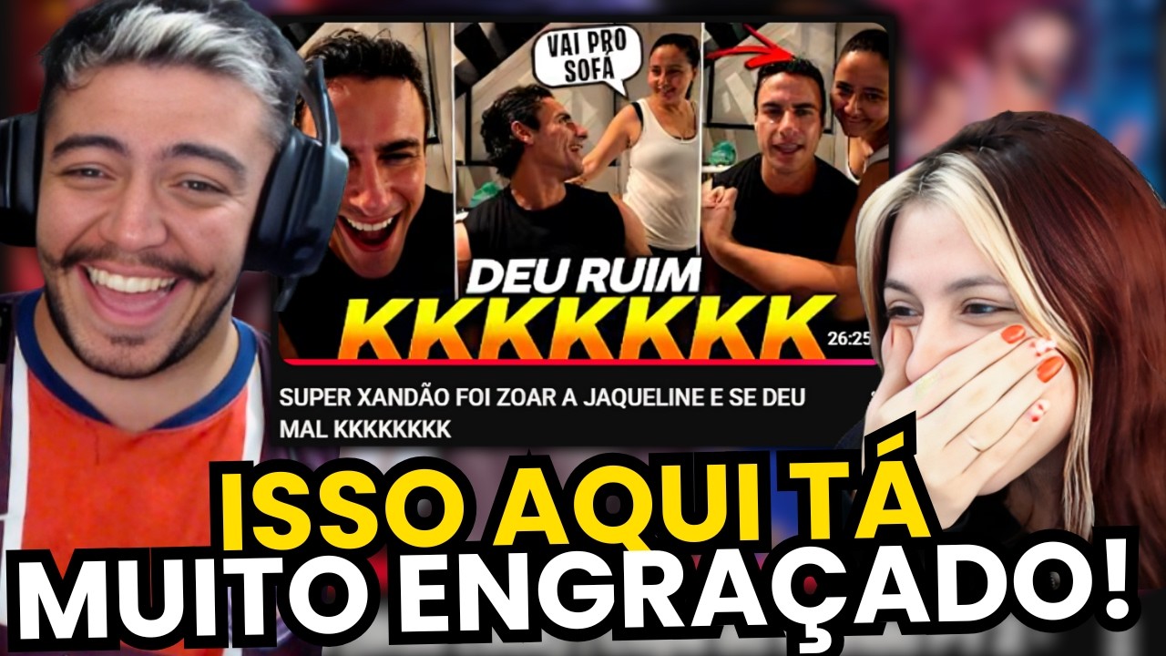 SUPER XANDÃO FOI ZOAR A JAQUELINE E SE DEU MAL KKKKKKKK | react