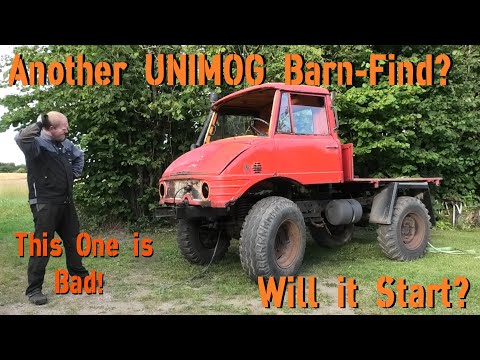 Another UNIMOG Barn Find? - This one is bad! - Will it start?