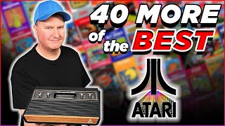 40 More! BEST Atari 2600 Games for Atari 2600+