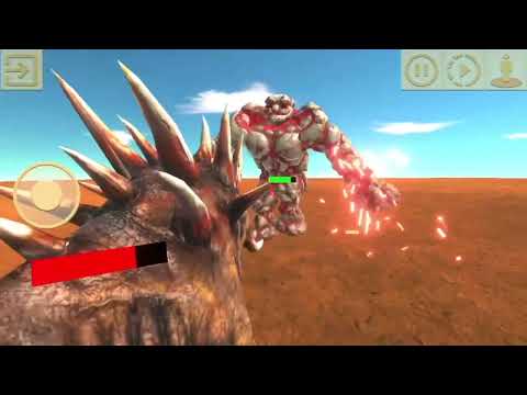 Lava Golem VS Hellhound (2 Rounds)