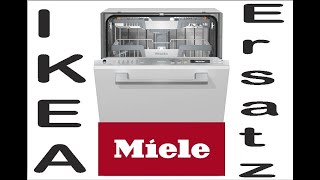 Miele Geschirrspüler G 7285 SCVI XXL mit Front Fit für IKEA Küchen geeignet/kompatibel/Ersatz.