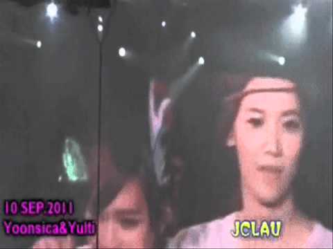 YoonSicShiDae#218[Yoona & Jessica at  GIRLS' GENERATION 2nd Asia Tour in Taiwan]