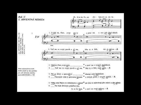 LS II, str. 149 - K tebe, Pane, dvíham svoju dušu; Ž25