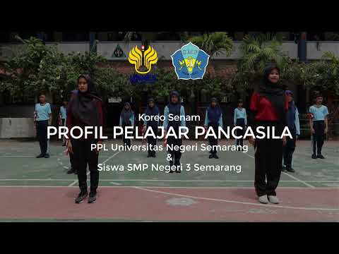 Senam Profil Pelajar Pancasila SMP Negeri 3 Semarang