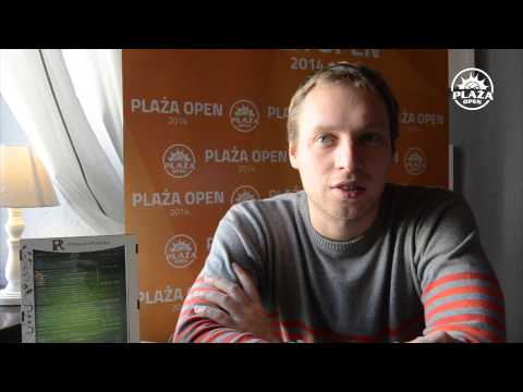 Marcin Strządała o przygotowaniach do Plaży Open 2014