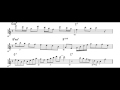 Sonny Stitt Transcription Just Friends