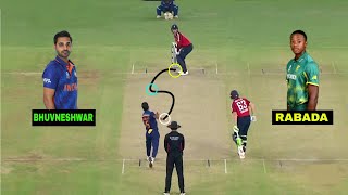 Kagiso Rabada vs Bhuvneshwar Kumar Best Wickets Collection