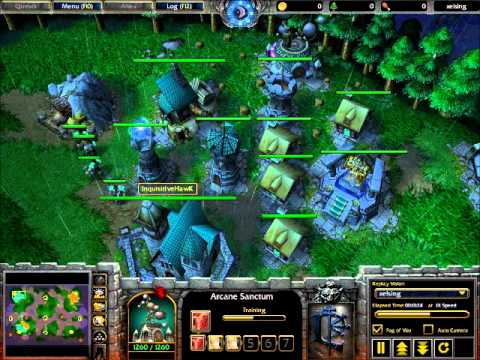 Warcraft 3 Hawk/vs/Yumiko (HvH) fr