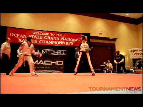 Robyn Lebuffe vs Chelsey Nash Women's Fighting Overall Grands at Ocean State Grand Nationals 2013