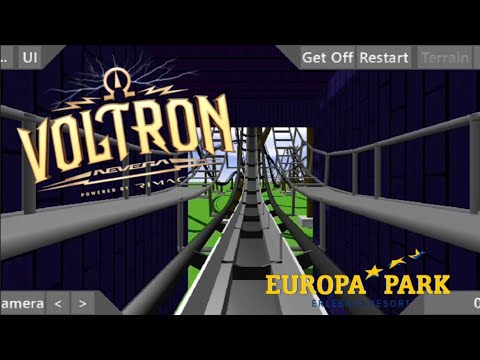 Voltron Nevera powered by Rimac POV (Europa-Park) | Ultimate Coaster 2 Recreation