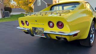1971 Chevrolet Corvette Stingray - Idle & Walk Around