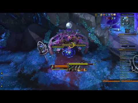 Night Fae Feral Druid 9.2 AOE M+ rotation