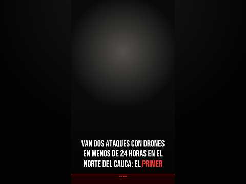 Van dos ataques con drones en menos de 24 horas en el norte de #Shorts