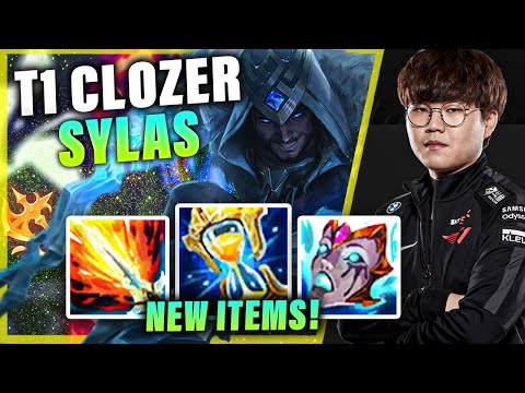 T1 CLOZER PLAYING SYLAS W/ NEW ITEMS VS EKKO | S11 T1 PLAYERS STREAM GAMEPLAY