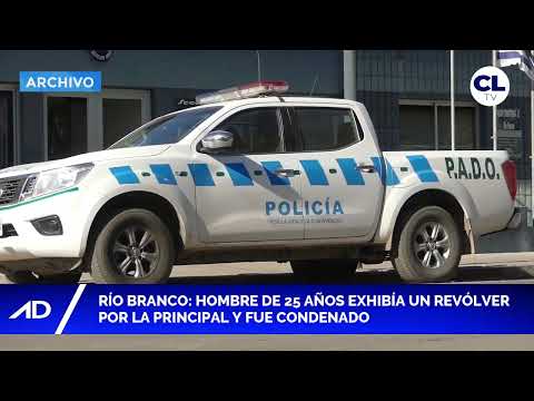 RÍO BRANCO: CONDENARON A UN HOMBRE TRAS SER ENCONTRADO CON UN REVÓLVER .357 MAGNUM Y SEIS MUNICIONES