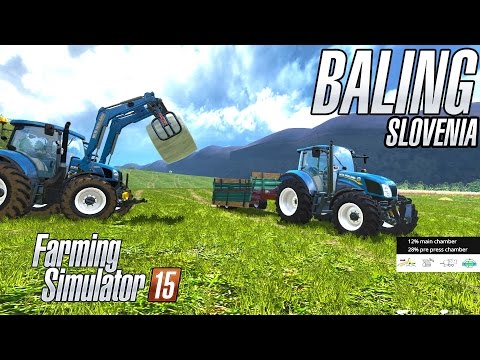 Baling in South-east Slovenia (UTH map)