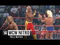 FULL MATCH Hulk Hogan Curt Hennig Vs Ric Flair Lex Luger WCW Nitro March 13 2000