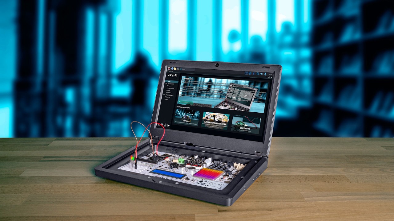 jOY-iT Joy-Pi Note 3-in-1 inkl. Raspberry Pi 5 B 8 GB