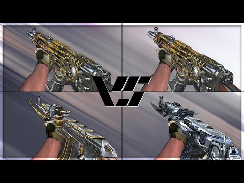 CrossFire 2.0 : AK-47 KNIFE STEEL EMPIRE vs AK-47 VIP's [VVIP AK-47 Comparison]
