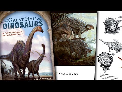 The Great Hall of Dinosaurs: An Artist's Exploration Into the Jurassic World Book preview