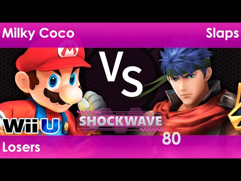 SW Plano 80 - Milky Coco (Mario) vs Slaps (Ike) Losers - Smash 4