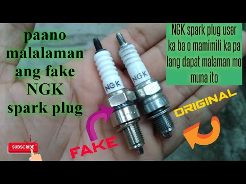 Fake NGK spark plug