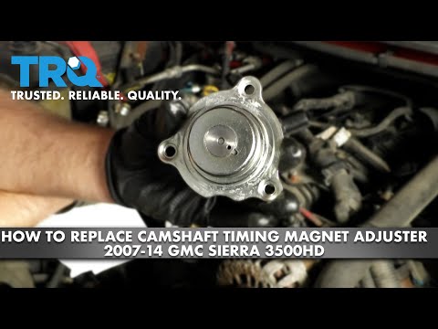 How to Replace Camshaft Timing Magnet Adjuster 2007-14 GMC Sierra 3500HD