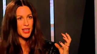 Alanis Morissette on woman down