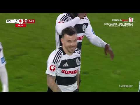 "U" Cluj, ce repriză: 4 goluri în 14 minute cu Csikszereda