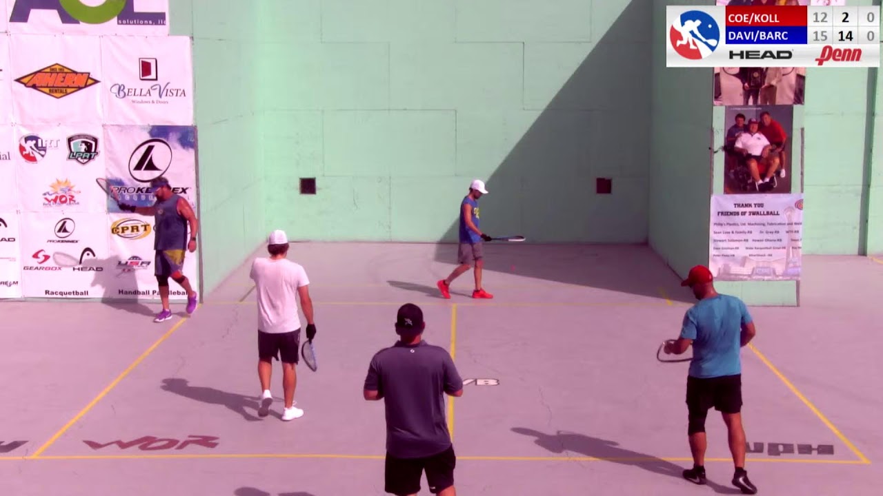 3 WALLBALL Pro-Doubles Quarterfinals