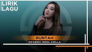 Download lagu RUNTAH - Difarina Indra Adella - OM ADELLA | Lyric mp3