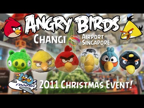 Let's Talk: 2011 Changi Airport Promotion! - Angry Birds Merchandise Videos