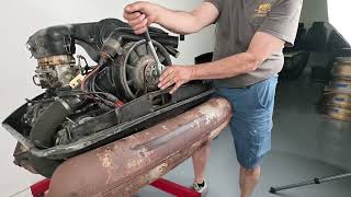 1970-1971 Porsche 2.2L 911T Engine Hand Crank