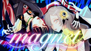やっば…(00:03:28 - 00:04:06) - 【歌ってみた】「magnet / minato(流星P)」 covered by 春猿火×ヰ世界情緒