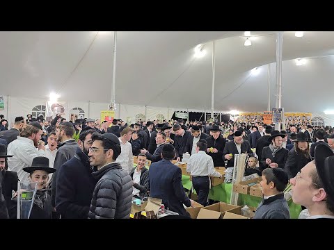 Amazing scene @the Lakewood Shuk Erev Sukkot! Thousands gather to buy their Dalet Minim for Sukkos