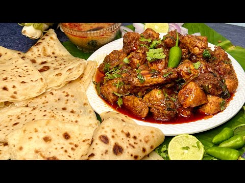 Sunday Brunch - GOLDEN CHICKEN FRY With MILKY COTTONY SOFT PARATHA - Super Delicious Meal A Must Try