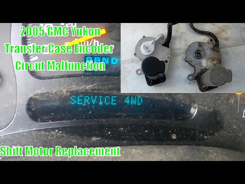 2005 GMC Yukon XL Transfer Case Encoder Circuit Issues