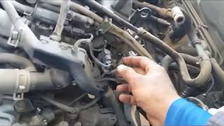 Hyndai Sonata 2015 Crank sensor Location and test