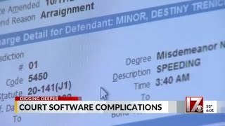 Harnett Co. experiencing more court software complications