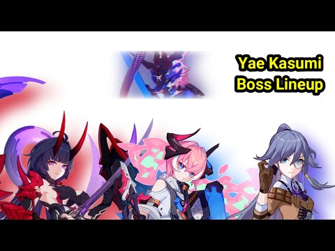 Yae Kasumi Boss Lineup Memorial Arena - Honkai Impact 3rd