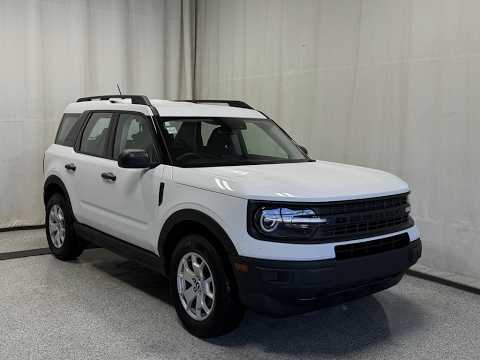 2023 Ford Bronco Sport Base 4x4 in White for sale at Park Mazda in Sherwood Park, AB