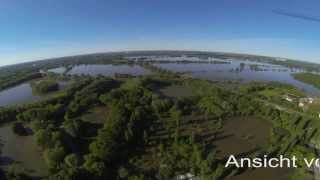 preview picture of video 'Luftbildaufnahmen Jahrhundert-Hochwasser  Drohne Halle/Neustadt Schkopau Hohenweiden Rattmannsdorf'