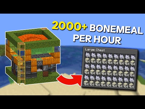 Minecraft Simple Moss Bonemeal Farm (Chromoss) | Java, 1.17 - 1.21+ | by Monica