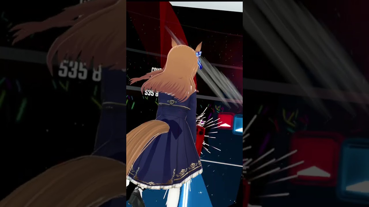 【BeatSaber】[SHORT ver]お願いダーリン/Onegai Darling /松下Ver【Expert】#beatsaber #ビートセイバー #virtualreality