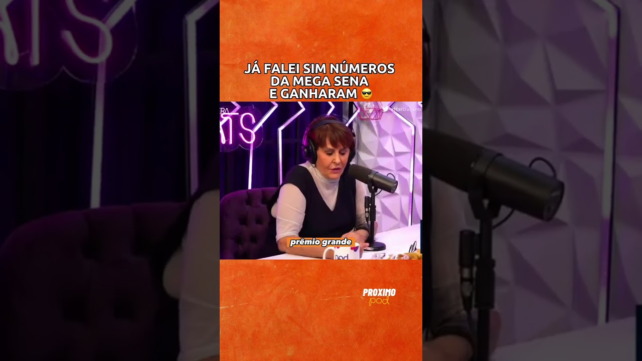 Sensitiva diz que revelou os números da mega sena