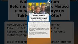 Roy Suryo Cs Walkout dari Forum Reformasi Polri, Akui Merasa Dibungkam & Singgung Otto Hasibuan