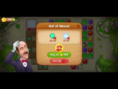 Golden Cup 10646 Stage 19 - 22 ▪︎ no hacks, real play ☆ Gardenscapes by Anne