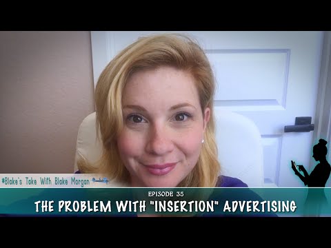 The Problem With Insertion Advertising
