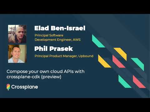 Compose your own cloud APIs with crossplane cdk