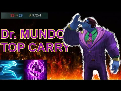 Dr. Mundo Top Gap into HARD CARRY 1v9